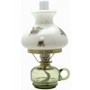 Petrolejová lampa Monika - Basic - lesná zelená - komplet 2