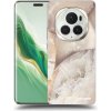 Picasee silikónový čierny obal pre Honor Magic6 Pro - Cream marble