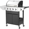 STREND PRO Grill Gril Strend Pro Parma, BBQ, plynový, 4+1 horáky