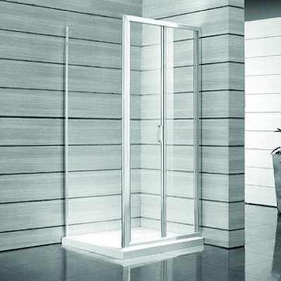 JIKA LYRA PLUS skladacie dvere 80 cm, biela, 80 x 190 cm, H2553810006651