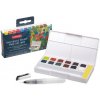 Akvarelové barvy Derwent INKTENSE PAINT PAN SET 12