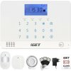 iGET SECURITY M3B - Víceúčelový bezdrátový GSM alarm, detektor na dveře a okna, detektor pohybu, siréna 110 dB 75020106