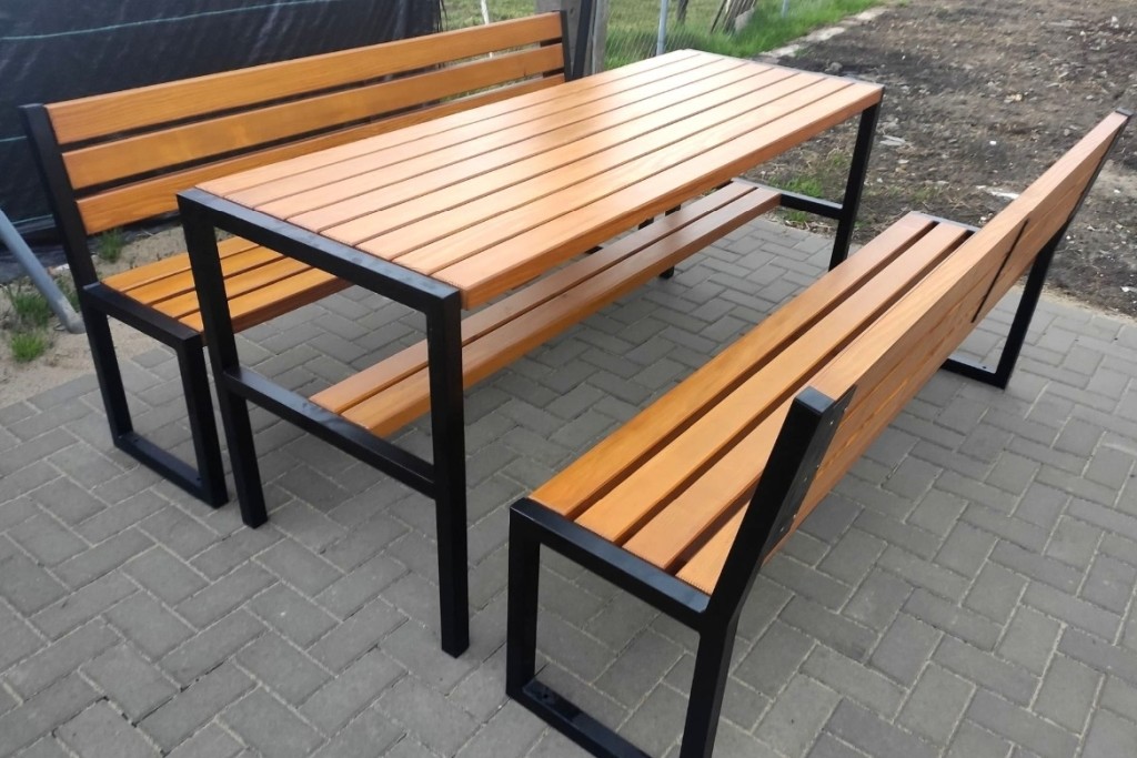 NaK Parková zostava ANA W134 150 cm teak