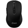 C-TECH WLM-12BK/Ergonomická/Optická/Pre pravákov/1 600 DPI/USB+BT/Čierna WLM-12BK