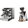 Rocket Espresso Appartamento TCA, white + Eureka Mignon Zero 65 Speedy, CR chrome