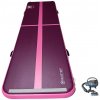 Airtrack MASTER nafukovacia žinenka 400 x 100 x 10 cm - fialová - ružová
