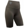 SENSOR INFINITY ECO dámske legíny biker shorts olive green Veľkosť: L dámske cyklolegíny