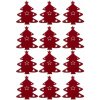Ruhhy 22304 Vianočné prestieranie na príbory Stromček, červené, sada 12 ks