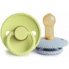 FRIGG Rope Size 2:6-18 months cumlík Green Tea/Powder Blue 2 ks