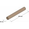 NAKUPIM.SK Papierový tubus bez viečok 520 mm