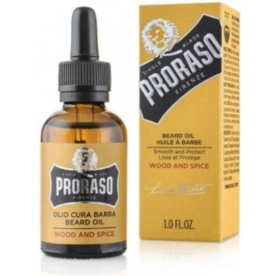 Proraso Wood and Spice Beard Oil 30ml - Olej na bradu