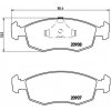 BREMBO Sada brzdových platničiek kotúčovej brzdy P24019