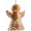 Keramická vianočná ozdoba 7 cm Angel – Dakls