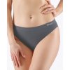 GINA Dámske bezšvové nohavičky s úzkym bokom Eco Bamboo | 00037P - tm. šedá, M/L