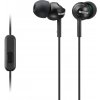 Sony MDR-EX110AP - káblové slúchadlá do uší s mikrofónom (čierne)