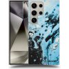 Picasee silikónový čierny obal pre Samsung Galaxy S24 Ultra S928B 5G - Organic blue