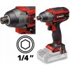 Rázový uťahovák Einhell bezkartáčový 1/4'' 220 Nm 18 V akumulátorový