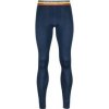 Ortovox 185 Rock'N'Wool Long Pants M deep ocean S; Modrá spodky