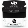 BIO NAILS BB gél FIBER WHITE jednofázový hypoalergénny 15 ml