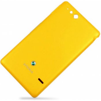 Kryt Sony Xperia Go ST27i zadný žltý