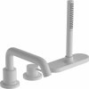 Hansgrohe Tecturis S - 3-otvorová batéria na okraj vane, biela matná 73447700