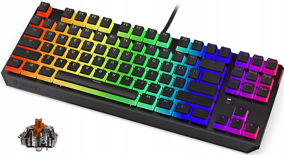 Endorfy Thock TKL Pudding Kailh BR RGB EY5A005