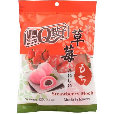 Q Brand Mochi jahodové 120 g