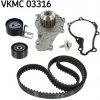 Vodné čerpadlo + sada ozubeného remeňa SKF VKMC 03316