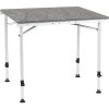 Kempingový stôl Travellife Sorrento tafel uitschuifbaar honeycomb dark grey 80 x 110 x 140 cm