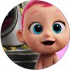 Jedlý papier Mimi boss baby s ružovými vlasmi 19,5 cm - Pictu Hap