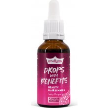 GYMQUEEN Drops with Benefits Beauty Hair & Nails cookie cesto 30 ml
