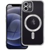 Kryt Electro Mag Cover Case s MagSafe iPhone 12 Silver