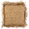 J-Line by Jolipa Prírodné lykové vankúš so strapcami Raffia 45x45x15