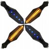 4 X LED SMEROVKA MOTOCYKLA SKÚTRA ŠTVORKOLKA MOTOCYKEL DYNAMICKÝ ATEST