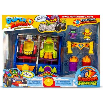 Magic Box Int.Toys S.L.U. SuperZings Kaboom City 2 autá 2 pretekárska sada