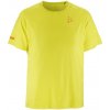 Craft PRO Hypervent Running Tee 2 triko pánské Barva: Žlutá, Velikost: XL