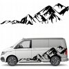 1x NÁLEPKA na karavan auto HORSKÝ PÁS HORY MOUNTAINS 70x222