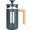 KitchenCraft French Press La Cafetiere PISA na 3 šálky, zelená LCPISA3CPGRNW