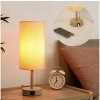 | Brilagi - Stolová lampa s USB portom TABLON 1xE27/25W/230V béžová | BRI595