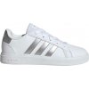 Detské tenisky adidas, GRAND COURT 2.0 K biela,strieborná, 38 2/3