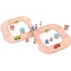 Bigjigs Toys Rail Dřevěná autodráha osmička