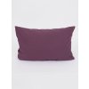 MKLozkoviny.sk Bavlnená obliečka na vankúš Renforcé 70 × 90 cm - Jasmine ametystová- -