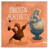 NOTIQUE Poznámkový kalendár Chicken Artists 2027, 30 x 30 cm
