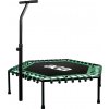 Aga FITNESS Trampolína 130 cm Zelená + držadlo