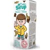 Doktor Sirup kalciový sirup s príchuťou banánov v čokoláde 100 ml