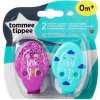 Tommee Tippee Retiazka na cumlík 2 kusy - modrá, fialová - little star