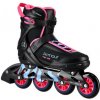 NILS EXTREME Kolieskové korčule NA22151 Armour čierna-ružová