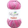 Rozetti Puzzle 233-12 růžová, šedá