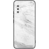 Picasee silikónový čierny obal pre Sony Xperia 10 III - White marble