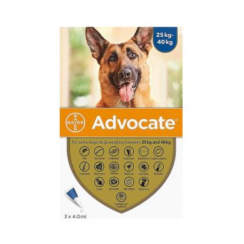 Advocate spot-on dog 25-40 kg 3 x 4 ml